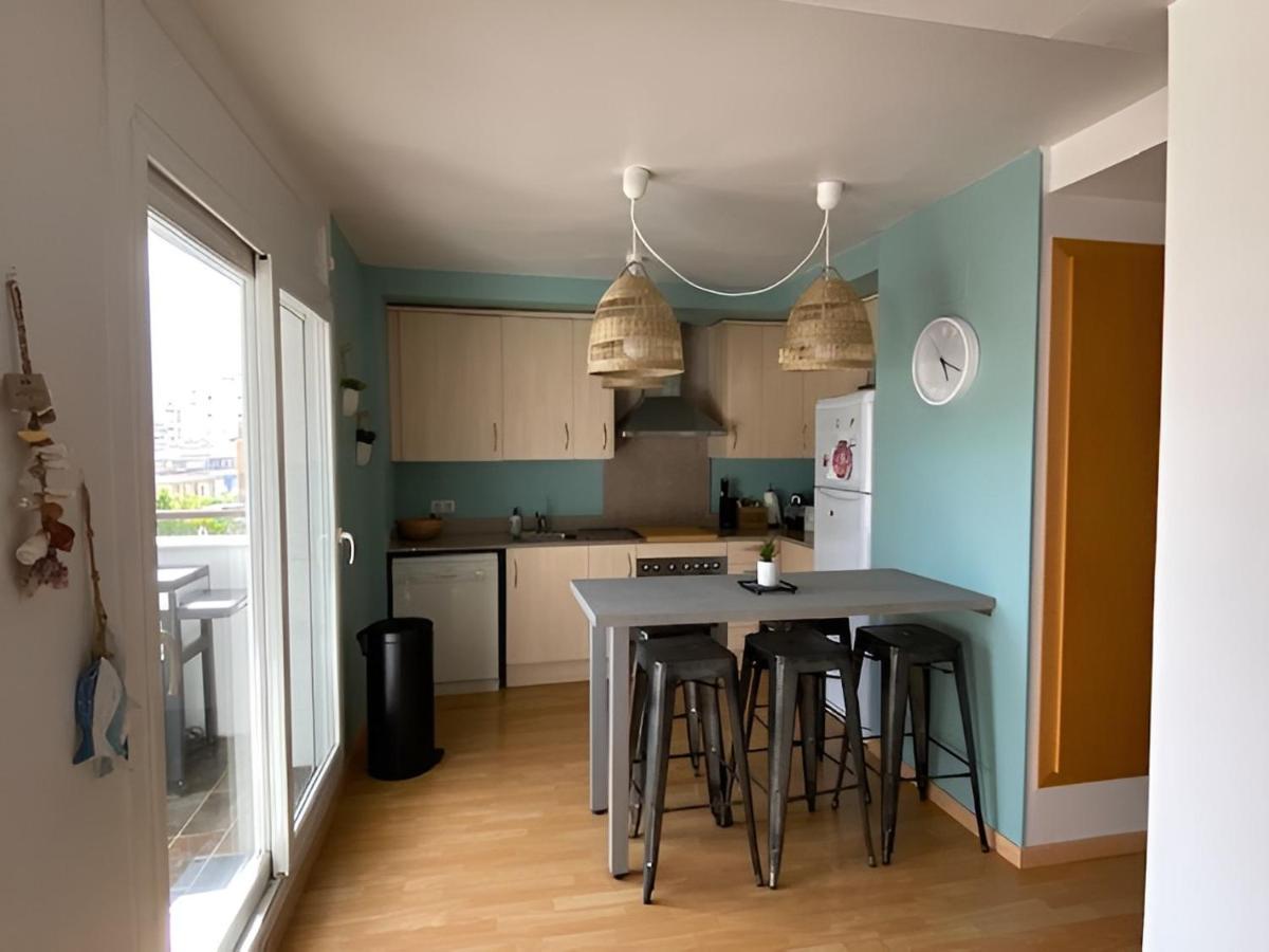 Superbe appartement rénové, résidence avec piscine Rosas Exterior foto