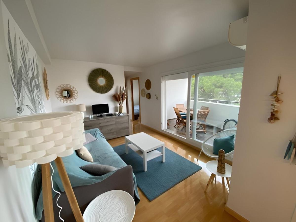 Superbe appartement rénové, résidence avec piscine Rosas Exterior foto